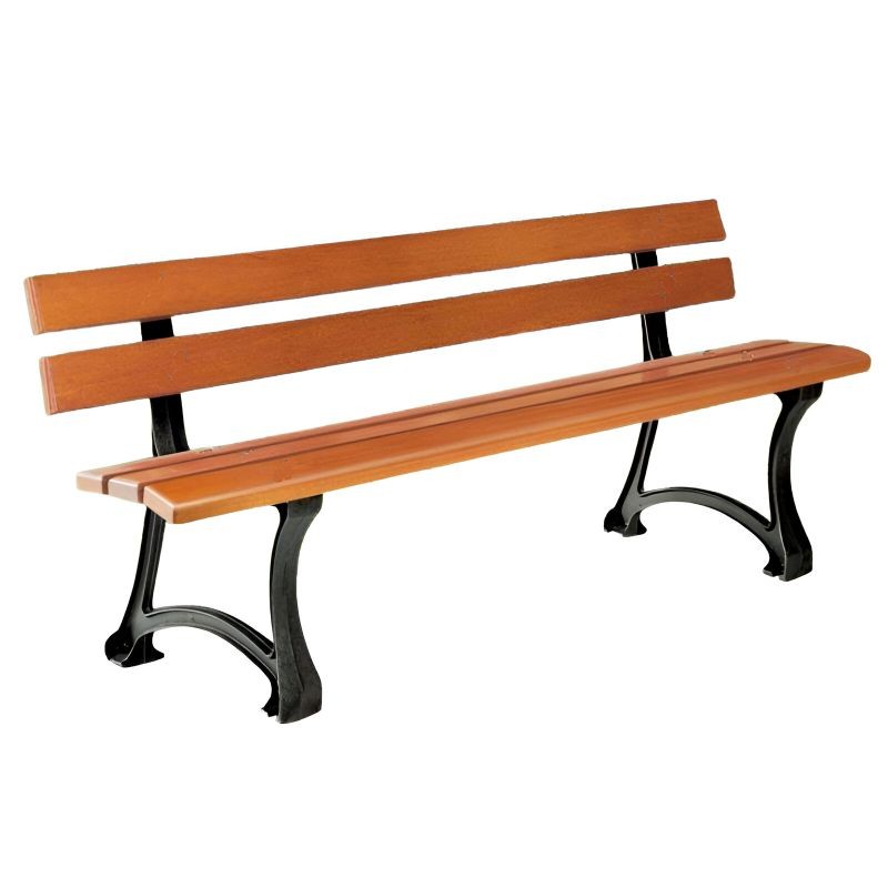 banc bois et fonte