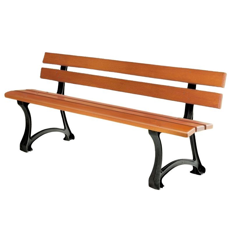 banc en fonte et bois